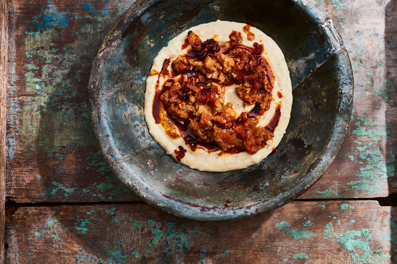 Baigan Choka with Coconut Tun