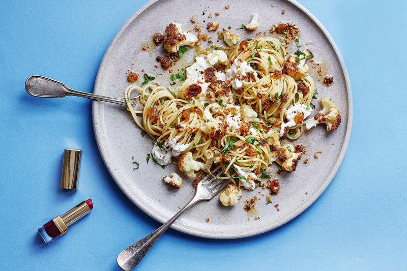 Sicilian-style Spaghettini with Cauliflower