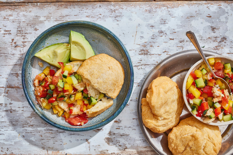 Saltfish Souse and Bakes