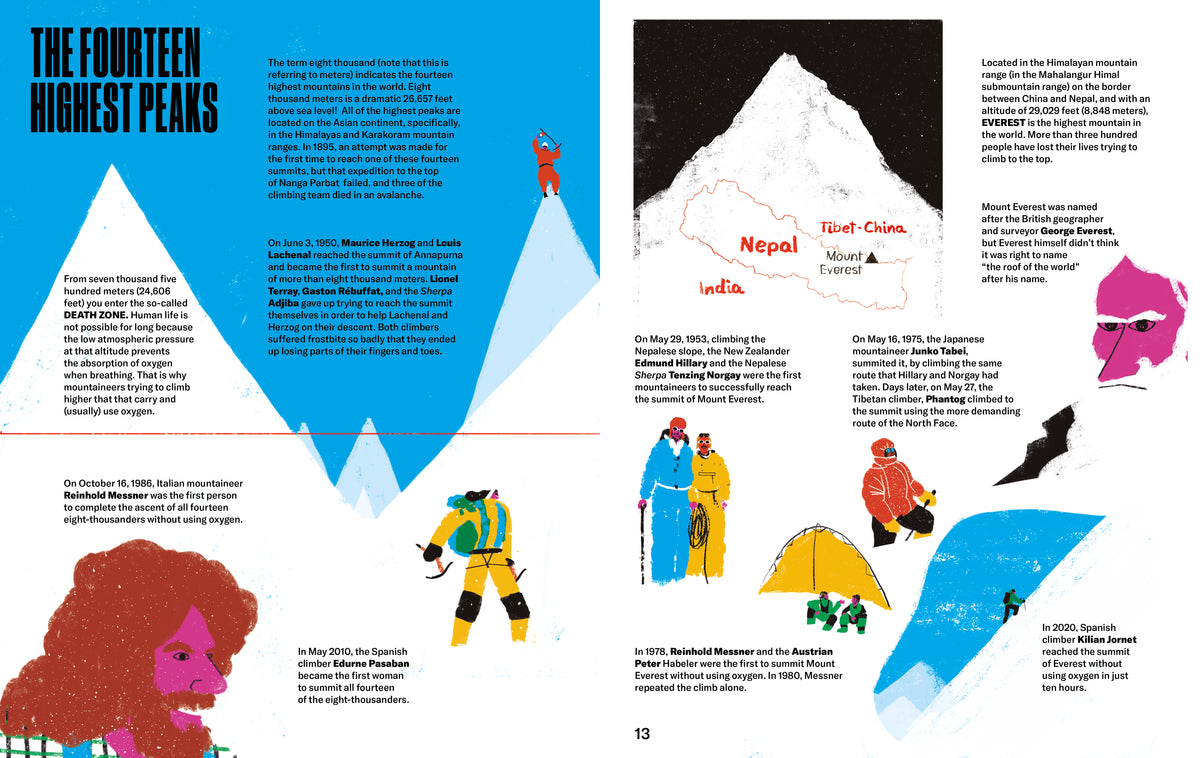 The Big Book of Climbing: An Illustrated History of Mountaineering, Bouldering, and Beyond