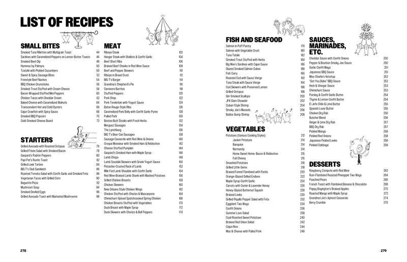 The Art of Barbecue: Techniques and Recipes, from Appetizers to Desserts