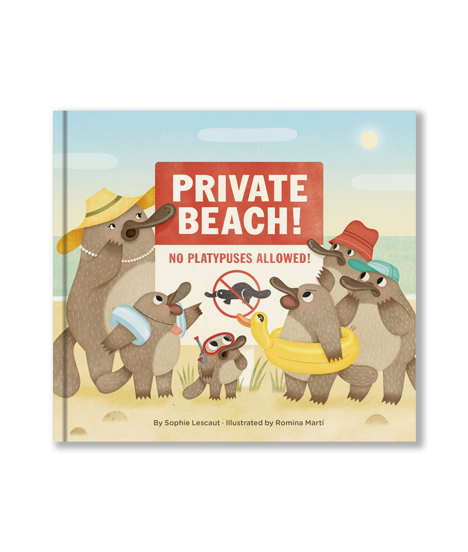 Private Beach: No Platypuses Allowed!